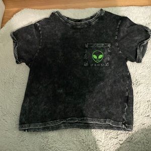 alien crop top